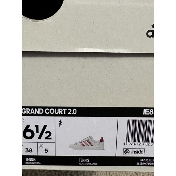 NEW Adidas Farm Rio Womens Grand Court 2.0 Low Casual Sneaker - 9.5 - Picture 10 of 12